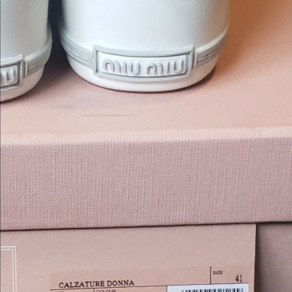 Miu Miu platform sneaker flats. - Picture 7 of 8